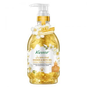 Limited Edition: 500ml Kustie Jasmine Shower & Bath Gel (Pump)